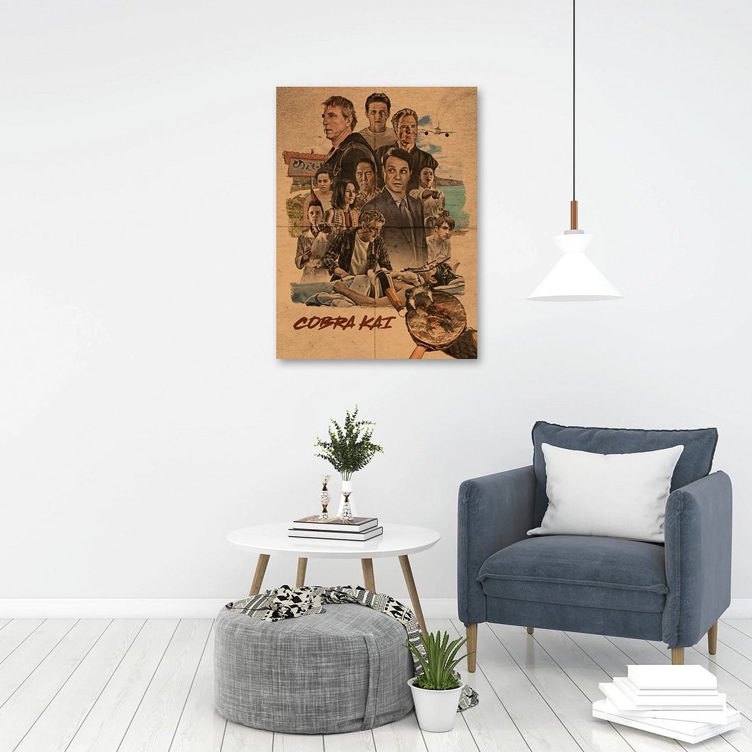 Cobra Kai Poster Vertical Decoration Home Office Wall Accessories Kids Adults Holiday Gifts