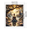 Buddha-11CT Stamped Cross Stitch 40*50cm