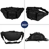 Taktische G&uuml;rteltasche Sport H&uuml;fttasche Molle Bauchtasche Wasserabweisend mit Rei&szlig;verschluss f&uuml;r Outdoor Laufen Reise Wandern Radfahren Camping Klettern