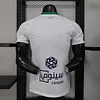 Joyfball 2025/2026 Player Version Al Ahli White Football Shirt（The player version jersey is a bit tight, please pay attention to the size selection）