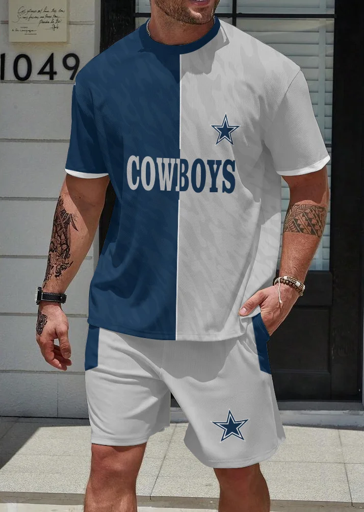 Dallas Cowboys  Limited Edition Top And Shorts Two-Piece Suits