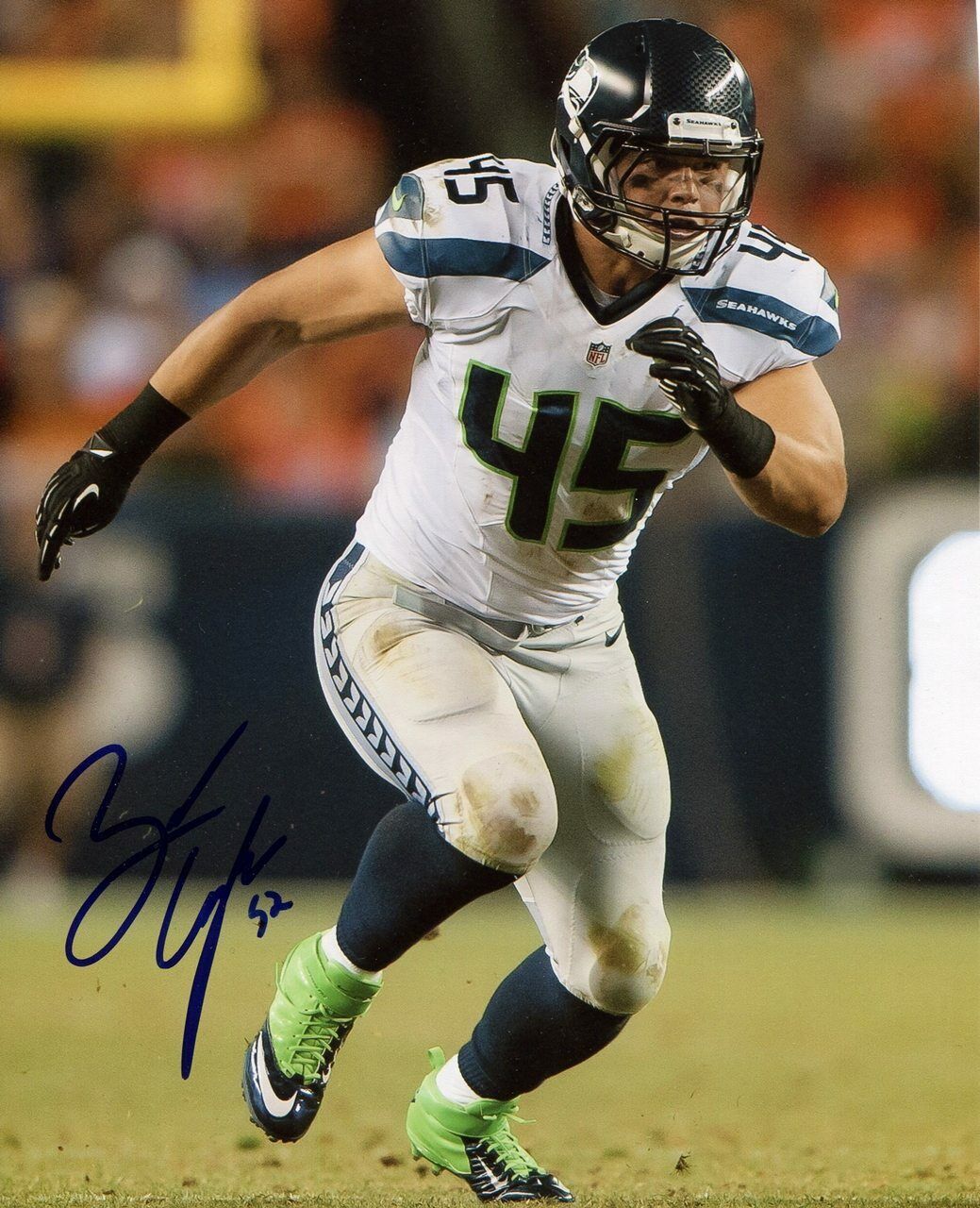 Brock Coyle Seattle Seahawks Autographed Signed 8x10 Photo Poster painting CFS