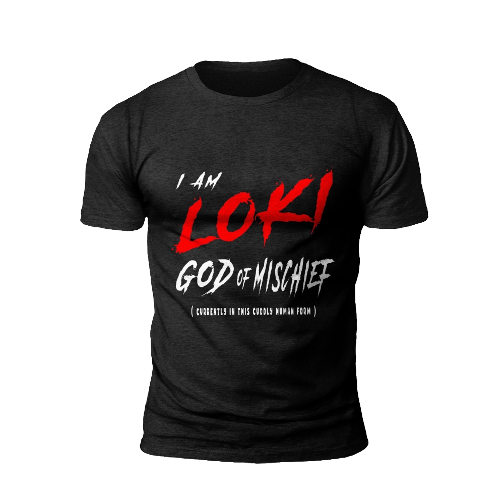 Loki's Disguise: God of Mischief T-Shirt