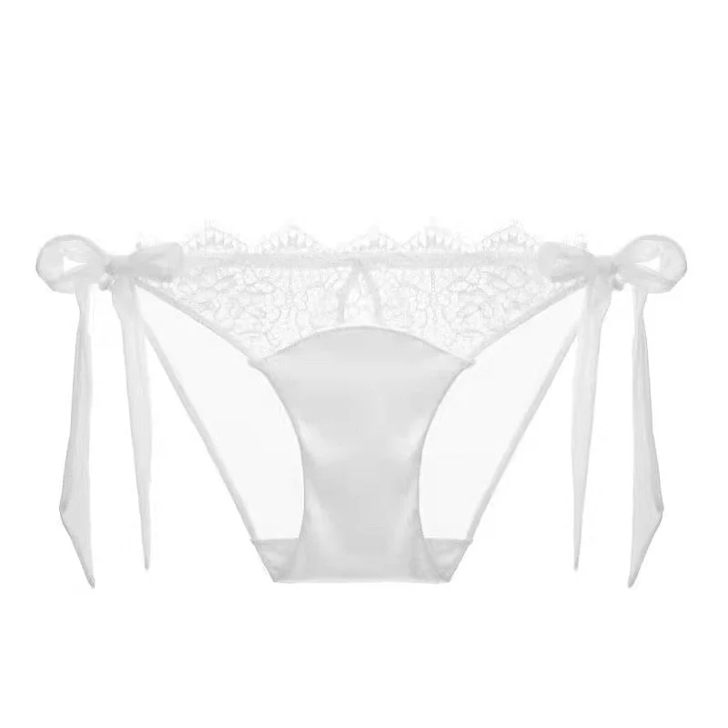 European Style Thong Sexy Lace Panties Fashion Transparent Comfort Briefs Low Waist Seamless Underpants Female Sexy Lingerie