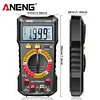 AC/DC Voltage Tester 1999 Counts Voltage Detector for Diode/hFE Transistor Check