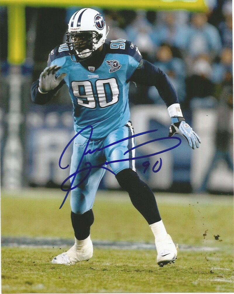 Tennessee Titans Jevon Kearse Signed Autographed 8x10 Photo Poster painting COA A