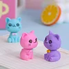Creative Stationery 20PCS Cartoon Cat Erasers for Kids Student Office Exam Back to School Gift