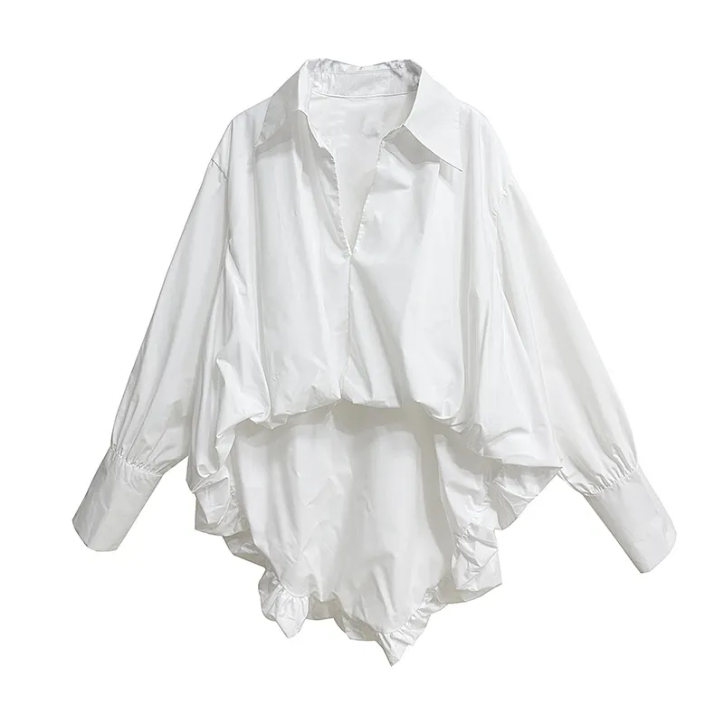 The French Crinkle: Relaxed Long-Sleeve Shirt