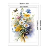 Daisy-11CT Stamped Cross Stitch 30*40cm/11.81*15.75in