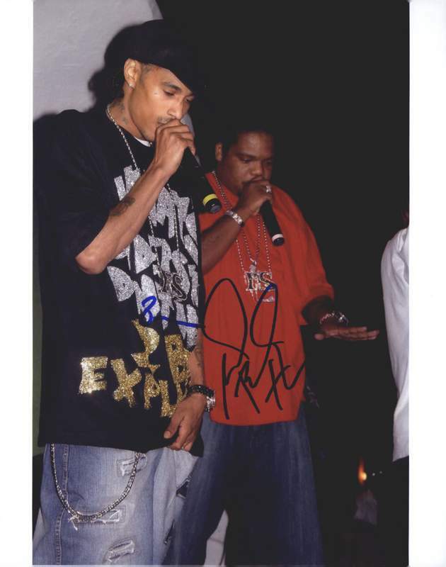 Wish Layzie Bone Thugs N Harmony signed rap 8x10 Photo Poster painting W/Cert Autograph A1220