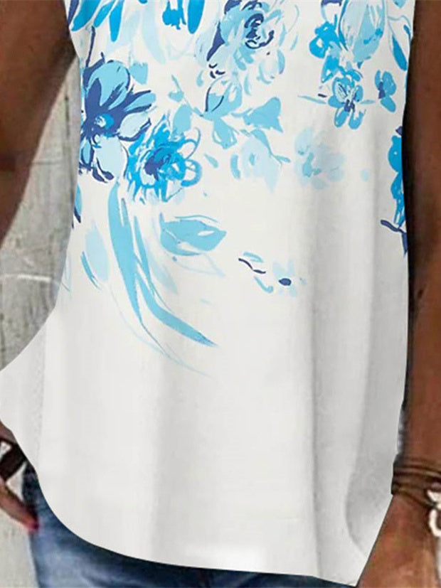 Women Half Sleeve V-neck Solid Color Dress