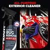 Carfidant Bug Remover Heavy Duty Spray - Cars Exterior Cleaner - Easily and Powerful Clean Bug Splatter, Bird Poop From Paint, Plastic, Rubber, Metal, Chrome, Glass - 18 fl. oz.