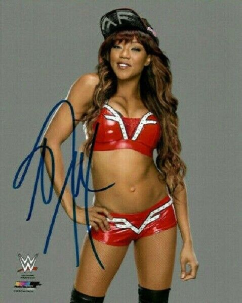 Alicia Fox ( WWF WWE ) Autographed Signed 8x10 Photo Poster painting REPRINT