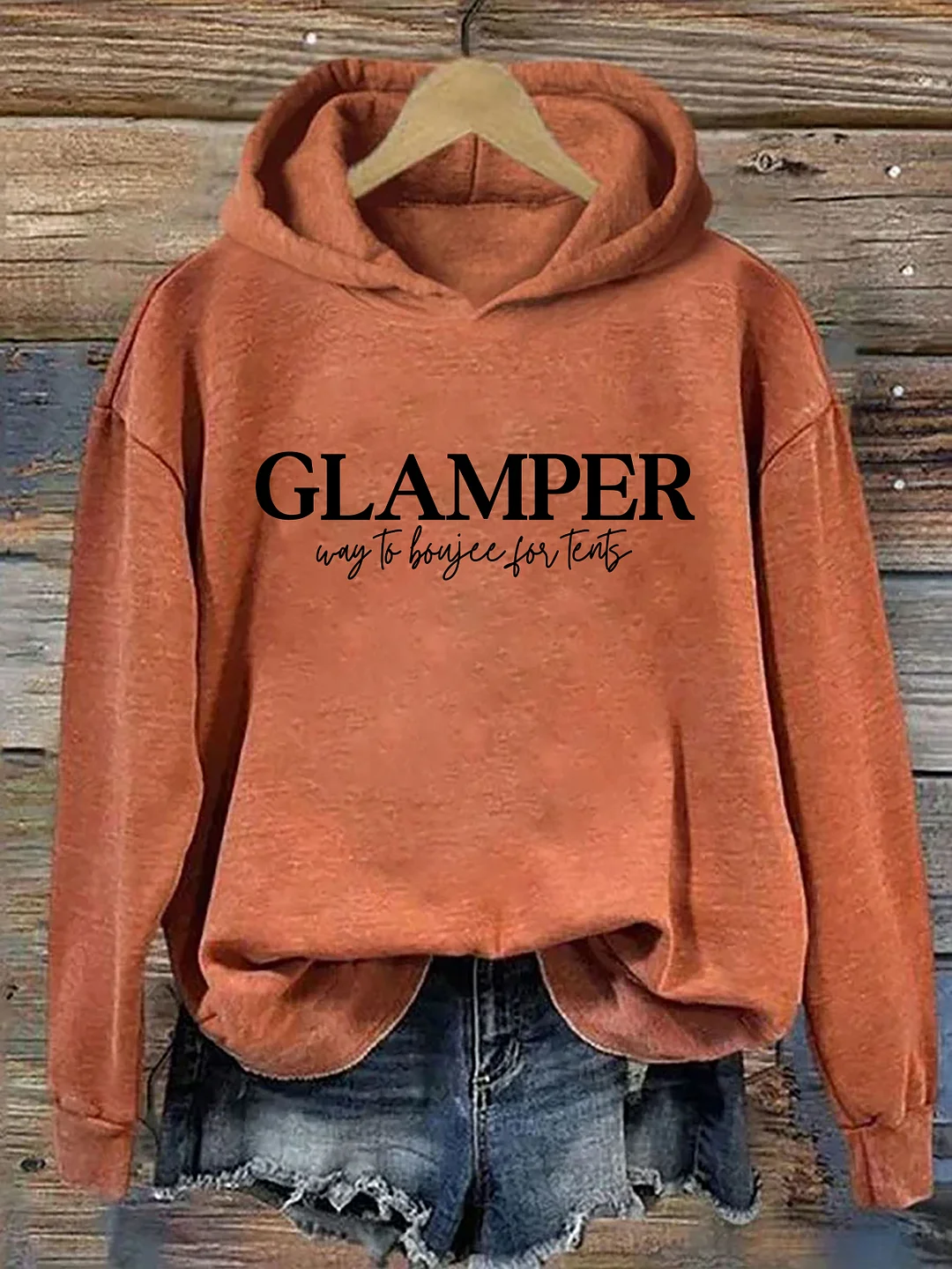 Glamper Way To Boujee For Tents Hoodie