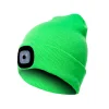 Cap with LED light luminous led knitted hat