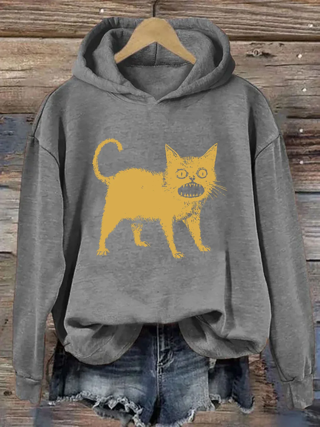 Horrible Japanese Cat Hoodie