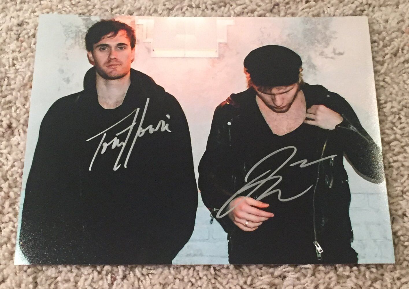 BOB MOSES BAND SIGNED AUTOGRAPH 8x10 Photo Poster painting B w/EXACT PROOF TOM HOWIE & JIMMY