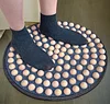 Solid wood foot massage mat foot acupoint meridian super jogging acupressure board