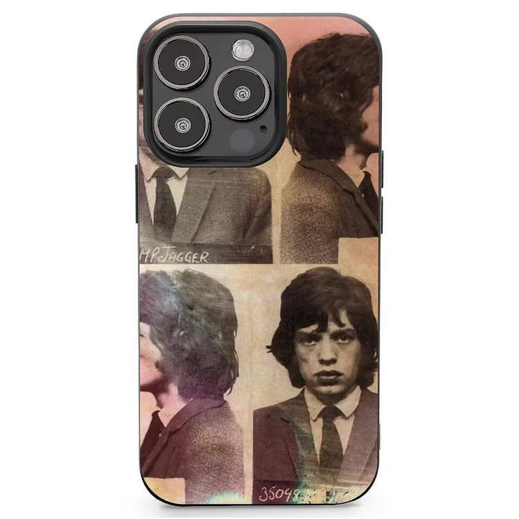Mick Jagger Mobile Phone Case Shell For IPhone 13 and iPhone14 Pro Max and IPhone 15 Plus Case - Heather Prints Shirts