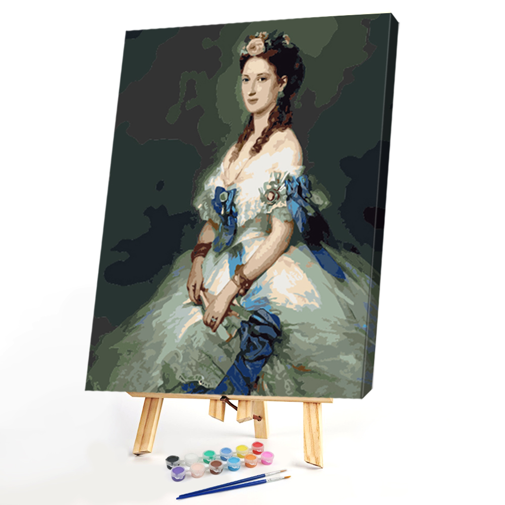 

40*50CM Paint By Numbers-Dress Women, 501 Original