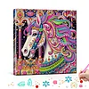 (Pre-Framed)Horse-Special Shape Diamond Painting Kit(29x29cm)