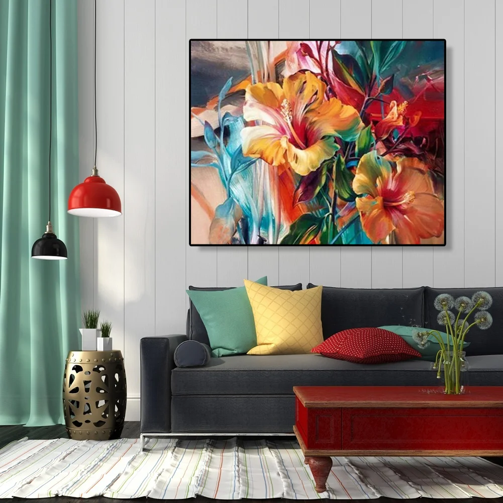 Flower - Paint By Number(50*40cm)