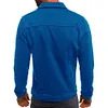 Giacca in denim casual da uomo con risvolto abbottonato