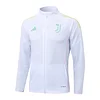 25/26 Juventus White long zipper Training Jacket Set