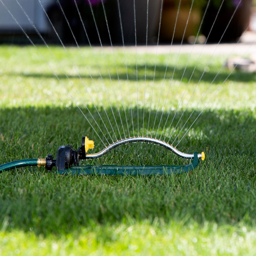 Smart Oscillating Portable Garden Lawn Water Sprinkler - vzzhome