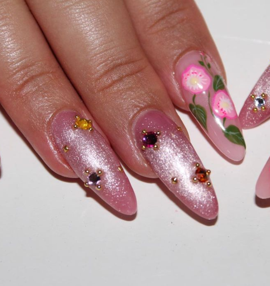 Pink Cat Eye Nail Designs for a Stylish Statement | Morovan