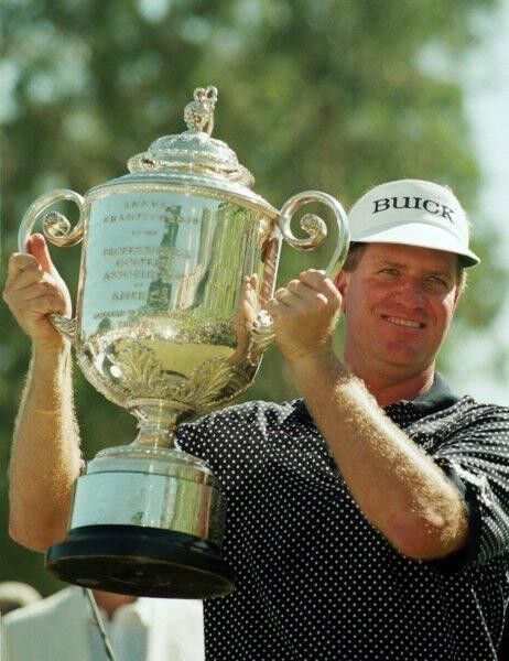 STEVE ELKINGTON PGA Championship Glossy Golf 8 x 10 Photo Poster painting Poster