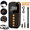 150PSI Cordless Tire Pump Intelligent Digital Air Compressor Portable Air Pump