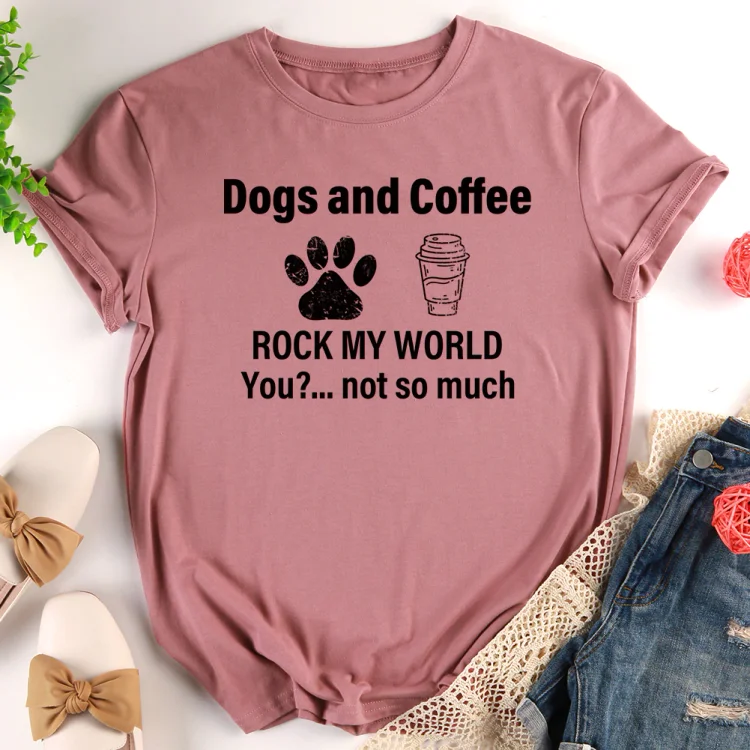 Dogs  and coffee T-Shirt-013191-CB