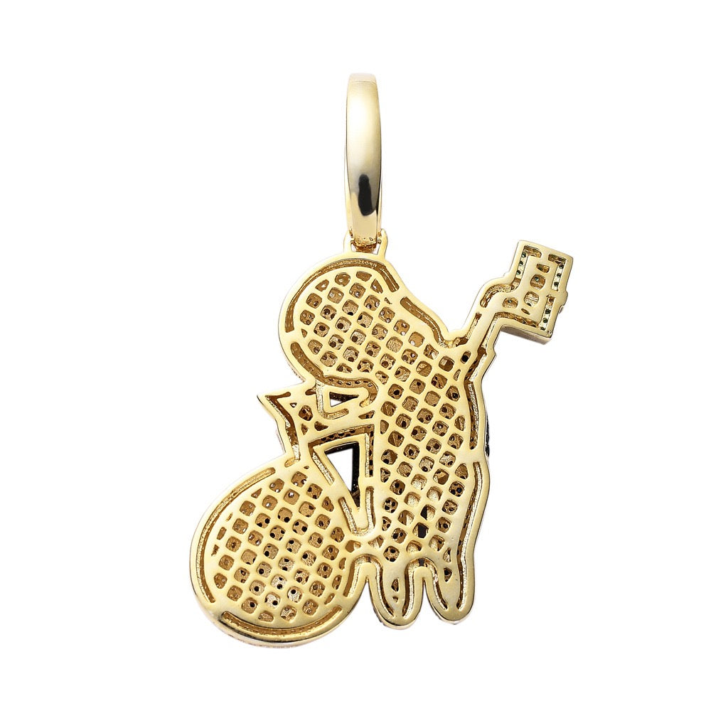 MoneyBoy Iced Pendant (24 inches)