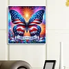 Diamond Painting-DIY Full Round Drill Butterfly