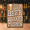 BEER - Metal Tin Signs(8*12Inch/12*16Inch) - Bar