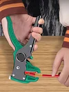 Duckbill Type Decrustation Plier Adjustable Wire Stripper Cutter for Flat Wire