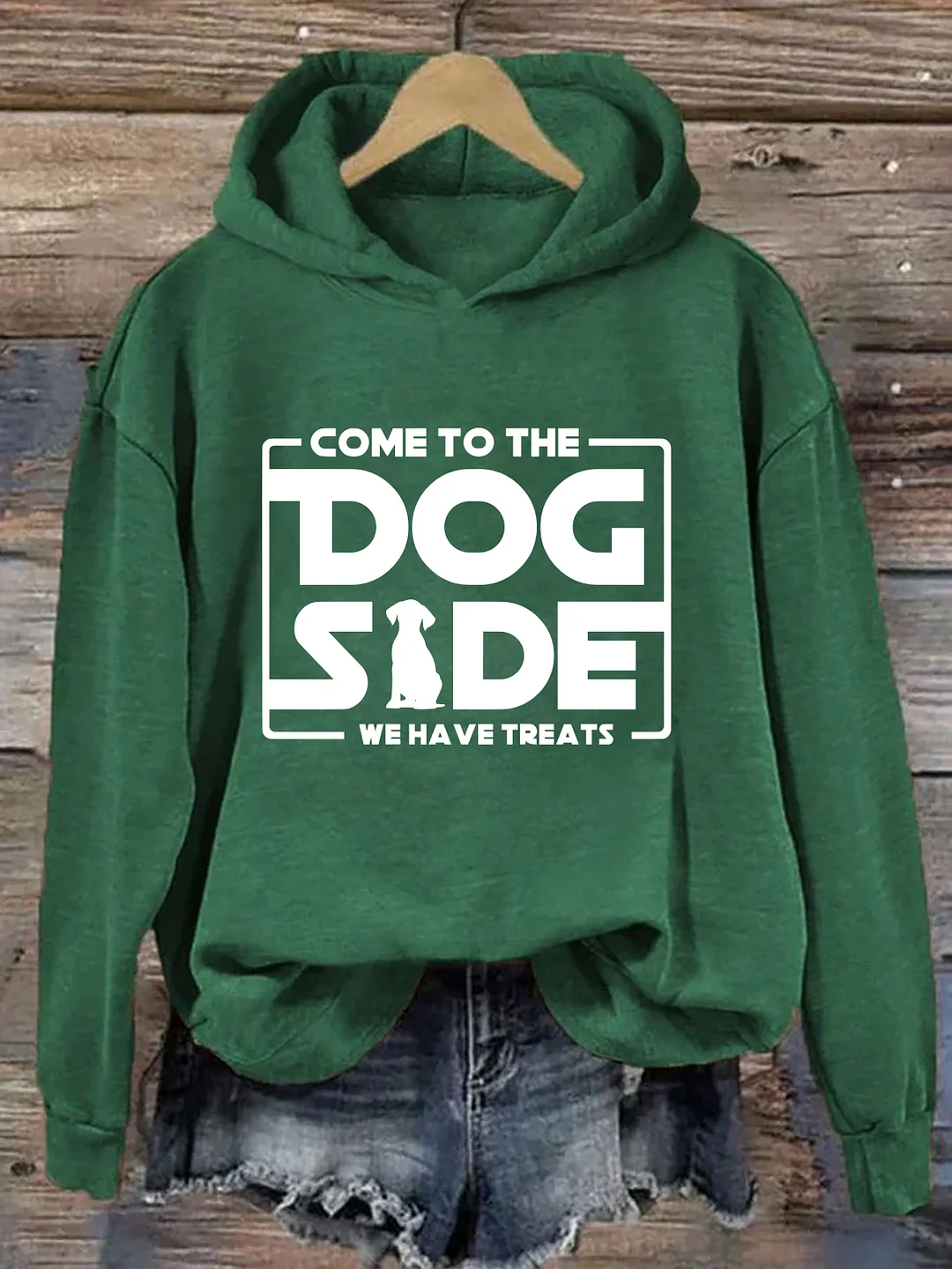 Come To The Dog Side We Have Treats Hoodie