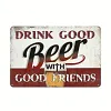 5pcs - Beer Vintage Metal Signs(12*16Inch)