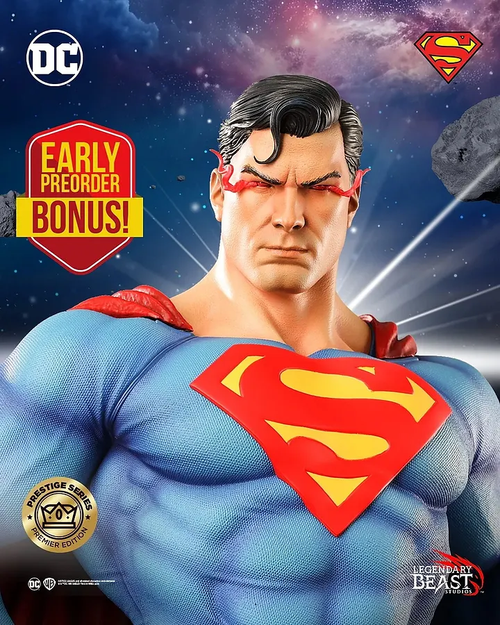 LEGENDARY BEAST STUDIOS SUPERMAN 1/3 Prestige Series(Licensed