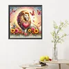 Diamond Painting-5D Full Round Drill Lovely Lion