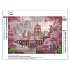 Diamond Painting-DIY Full Round Drill Pink Palace