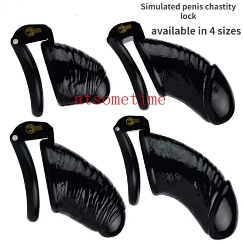 pornhint Pornhint Male Chastity Device Belt Lock Cage Trainer Restraints Bondage Adult Tool 4 Size New