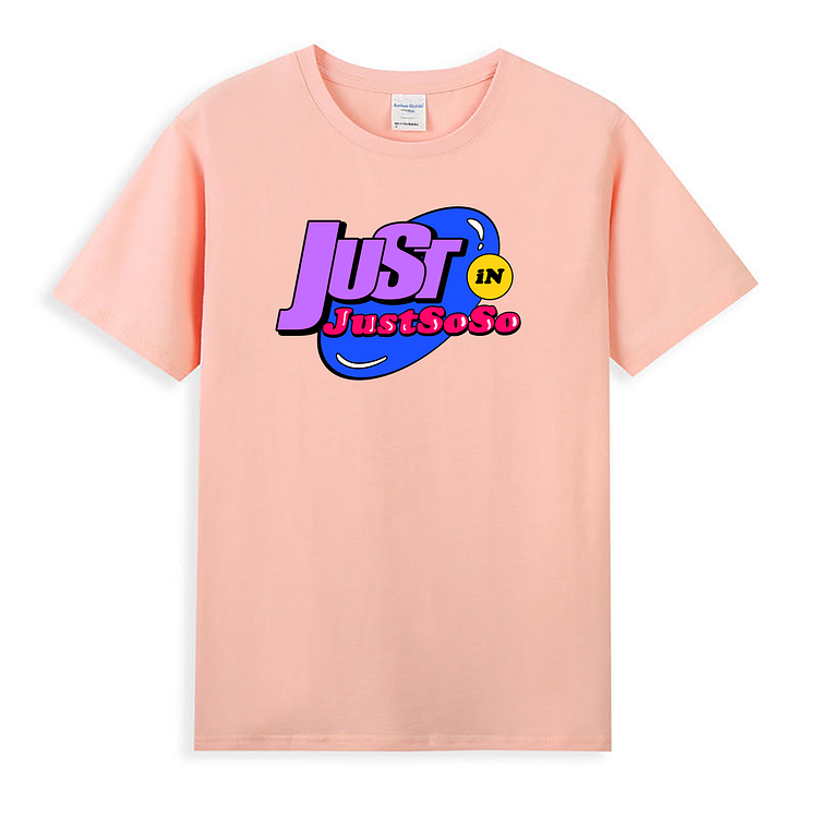 Unisex Just In JustSoSo Shirts Light Pink