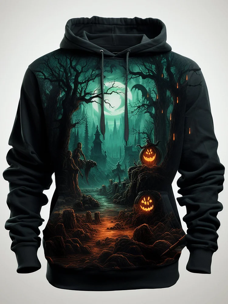 Halloween Carnival Retro Couple Sweatshirts