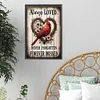 Loving cardinal - peinture diamant perceuse ronde - 30*45cm