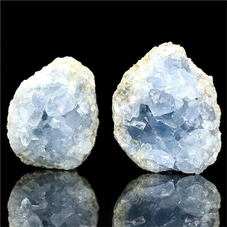 Natural Kyanite Geode Healing Gemstone Decoration