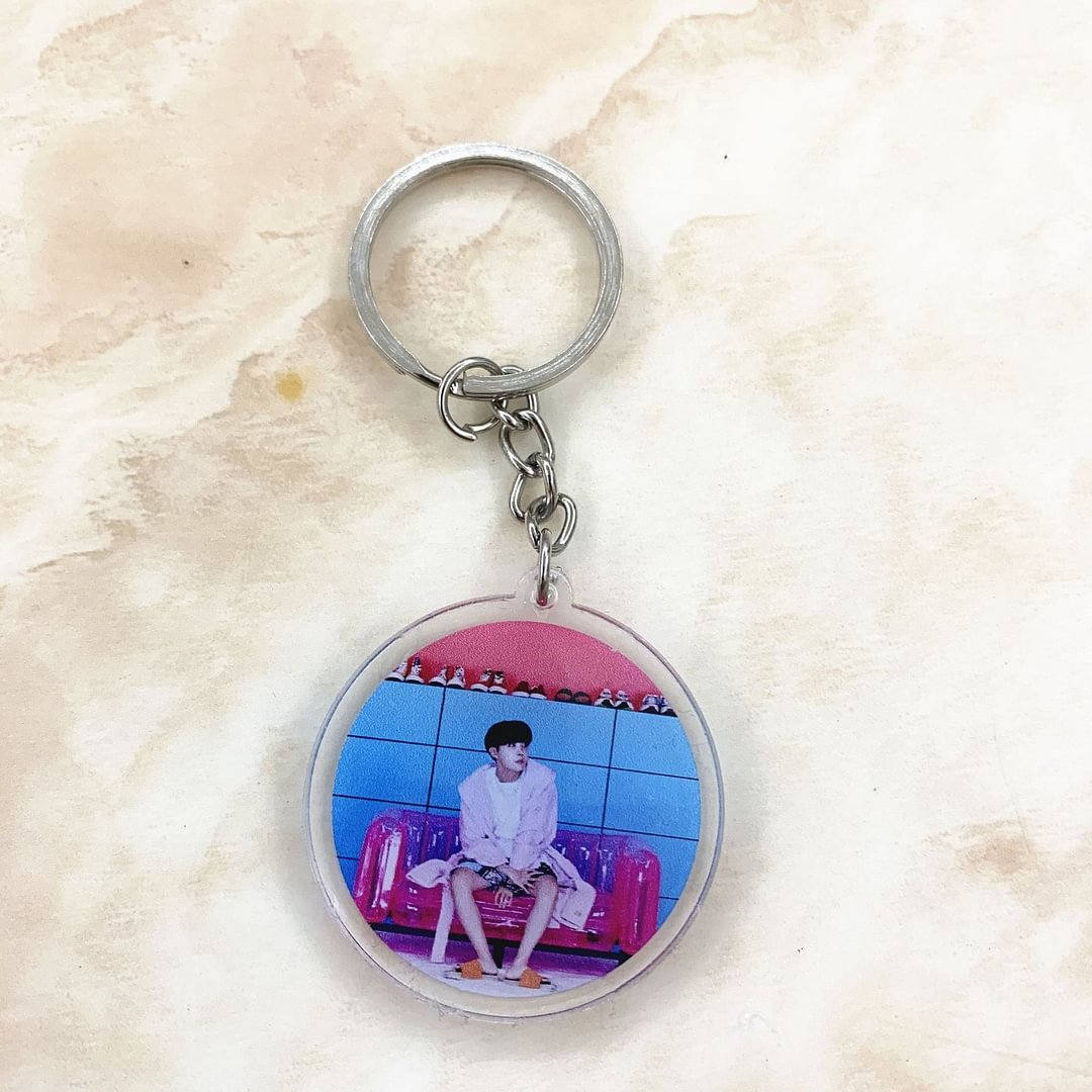 방탄소년단 BE Album Photo Keychain