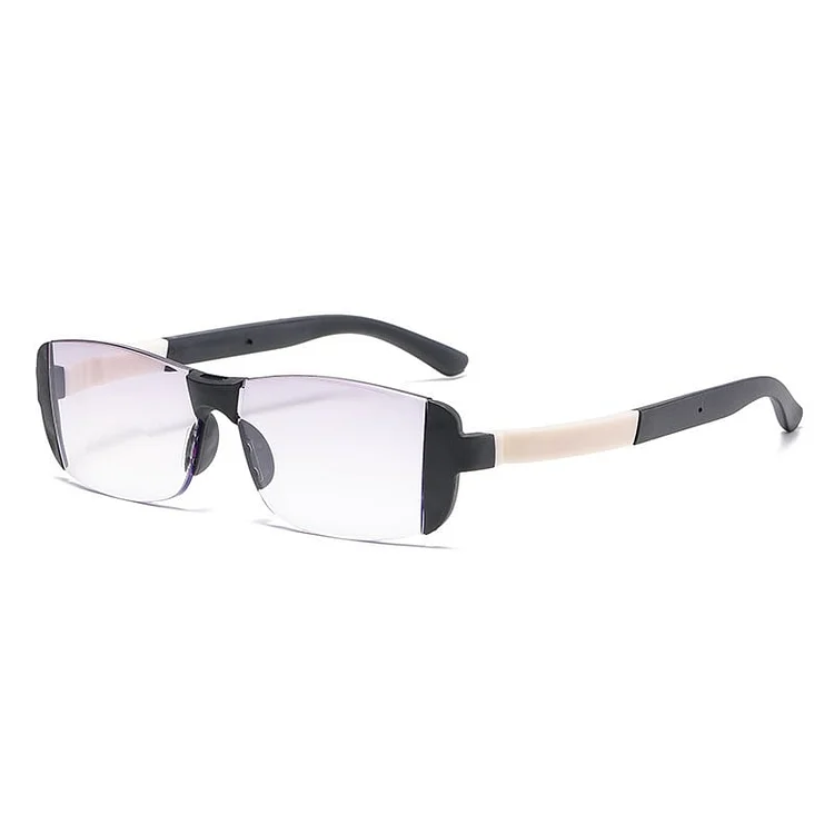 Anti-Blue Light  Rimless Reading Glasses Bifocal Presbyopia Glasses