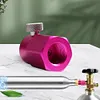 CO2 Refill Adapter Quick Connect Soda Cylinder Adapter Leakproof for Soda Bottle